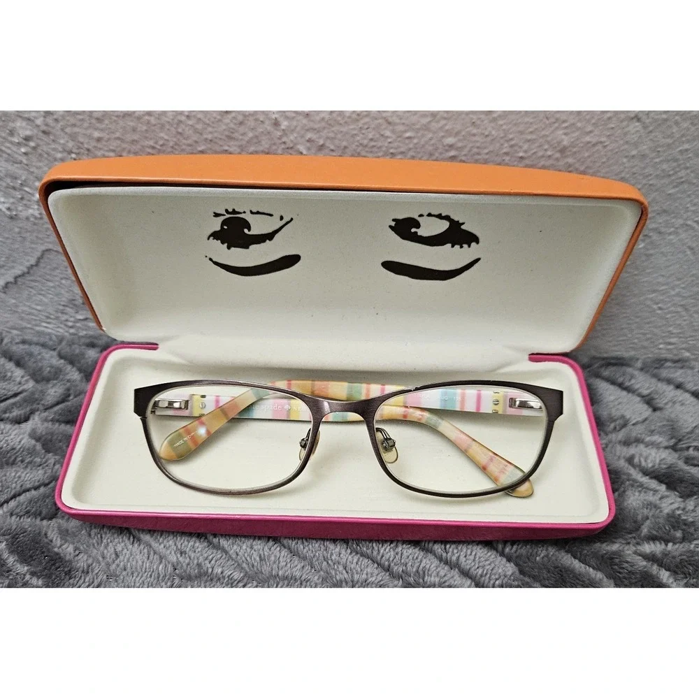 Kate Spade Jayla 0RUG 52-17-135mm Eyeglasses Frames Brown Striped Multicolor‎